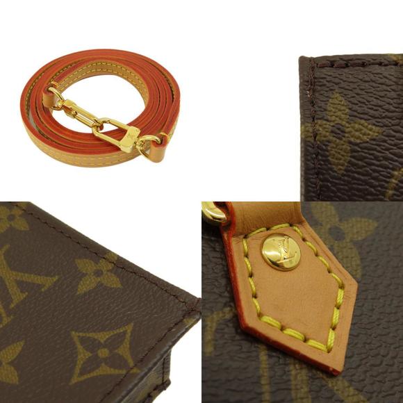 Louis Vuitton Petit Sac Plat Monogram Handbag - Picture 7 of 9